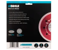 Disc de tăiat cu diamant B-TURBO BIHUI DCDT200 200mm turbo-2