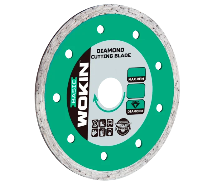 Алмазный отрезной диск WOKIN 763312 125mm сплошной-1