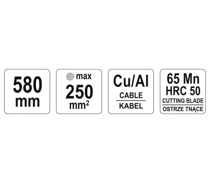 Болторезы YATO YT18611 580мм-5