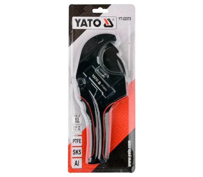 Clești de tăiat țevi PVC YATO YT22273 0-63mm-4