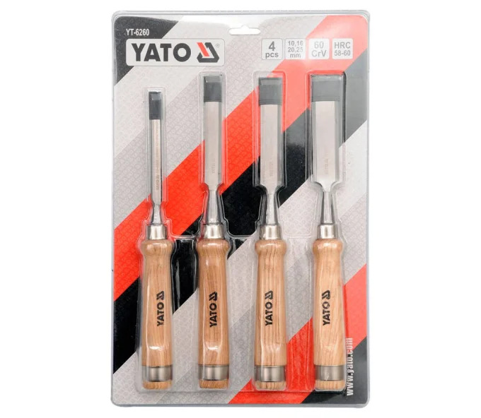 Набор зубил для дерева YATO YT6260 4шт-2
