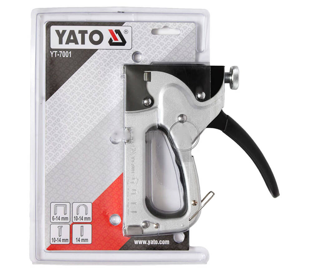 Степлер ручной YATO YT7001 скобы/гвозди 6-14мм photo 2