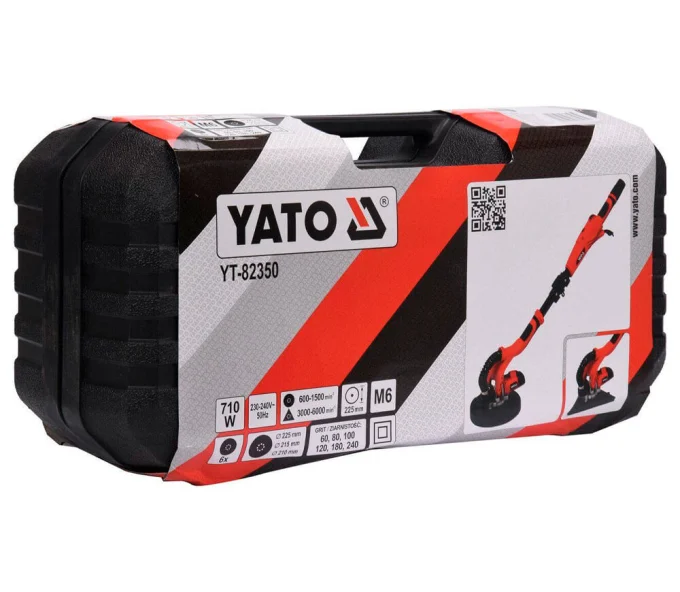 Шлифмашина для стен и потолков YATO YT82350 710вт 225мм-6