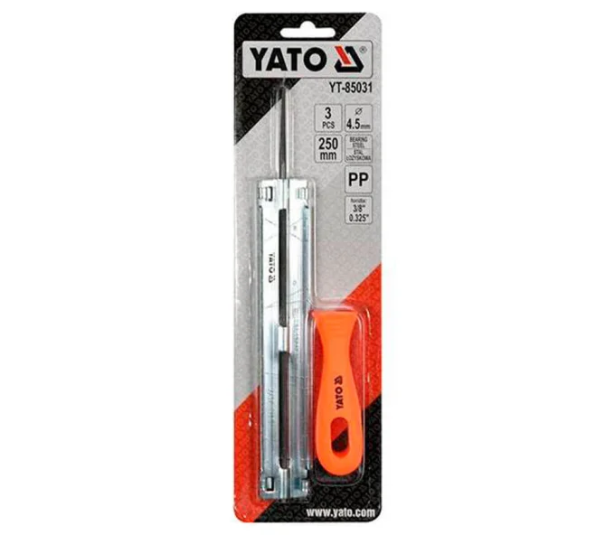 Круглый напильник для цепи YATO YT85031 250x4.5мм-3
