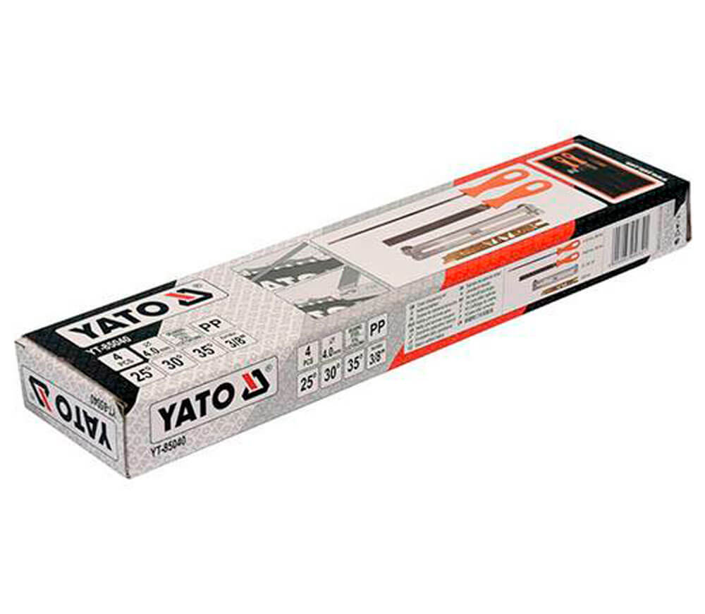 Набор напильников для заточки режущих цепей YATO YT85040 photo 2