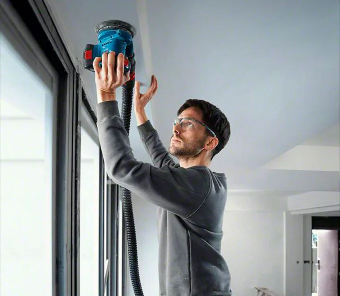 Mașină de șlefuit excentrică fără fir (fără bat) BOSCH GEX 185-LI 125mm 18V-5