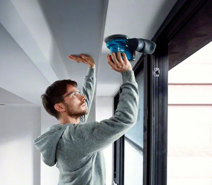 Mașină de șlefuit excentrică fără fir (fără bat) BOSCH GEX 185-LI 125mm 18V-6