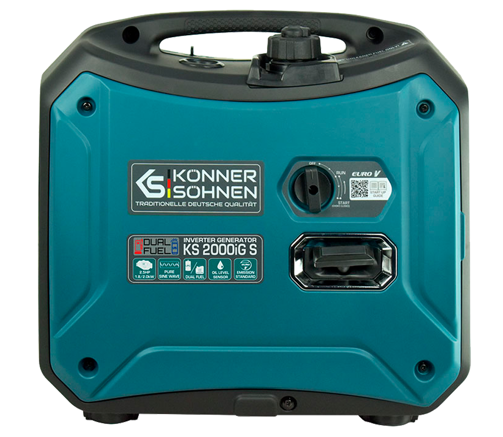 Электрогенератор Könner&Söhnen KS 2000iG S 2квт бензин/газ Инвертор photo 0