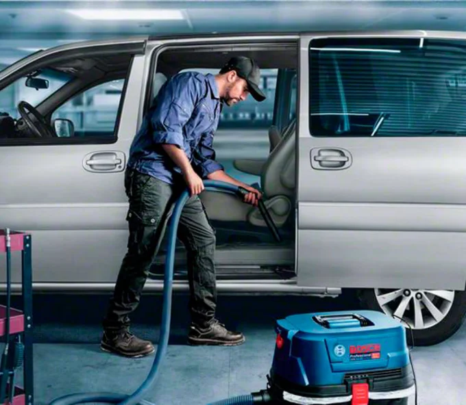 Пылесос промышленный BOSCH GAS 12-25 PL 1250вт 200мбар 25л-7