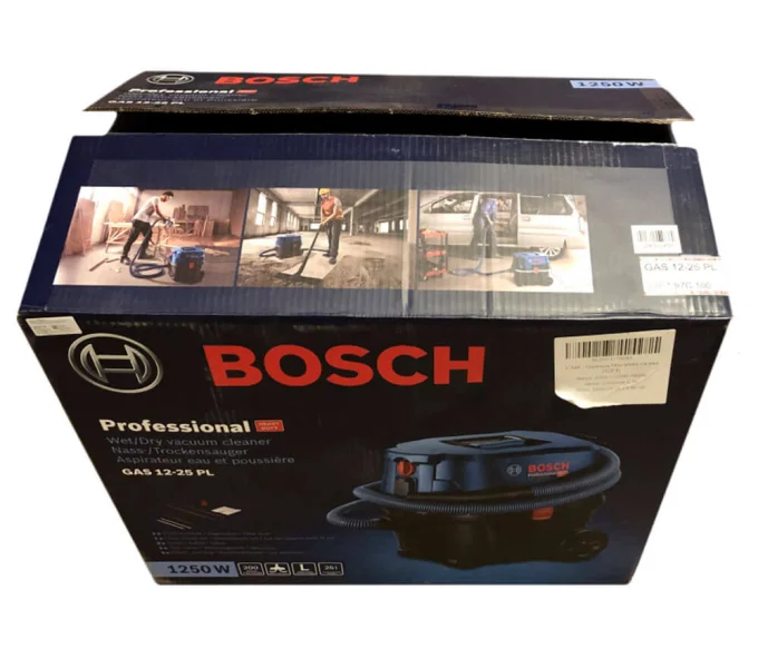 Пылесос промышленный BOSCH GAS 12-25 PL 1250вт 200мбар 25л-8