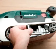 Mașină de șlefuit cu bandă METABO BAE 75 1010w 75 mm-13