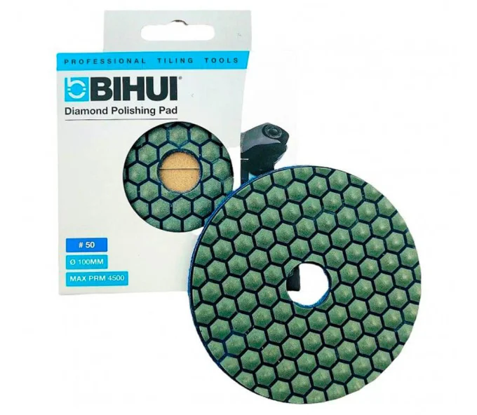 Disc de șlefuit cu almaz flexibil BIHUI DPP405 100mm 50#-2