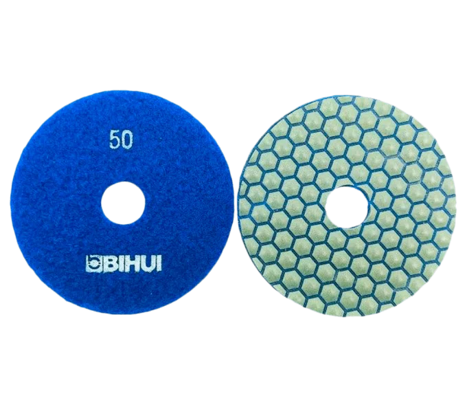 Disc de șlefuit cu almaz flexibil BIHUI DPP405 100mm 50#-1