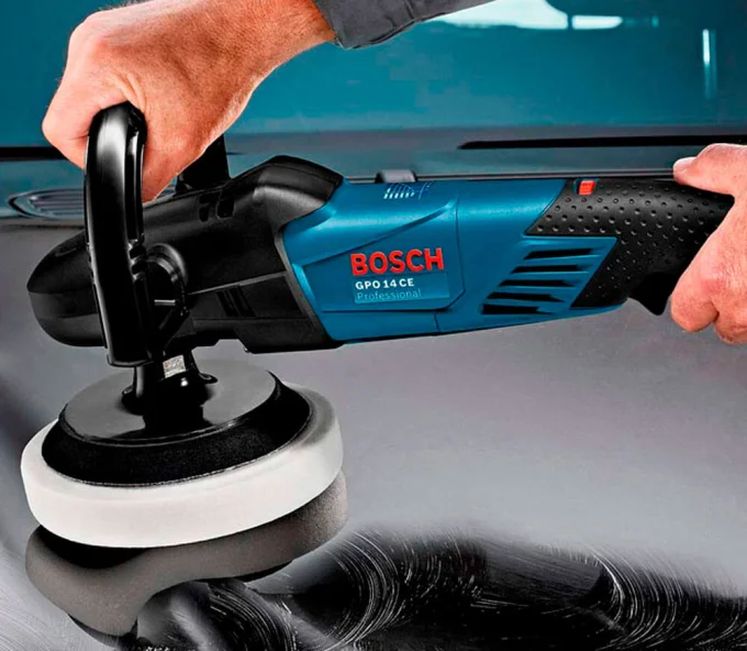 Mașină de polișat BOSCH GPO 14 CE 1400w 180mm-8
