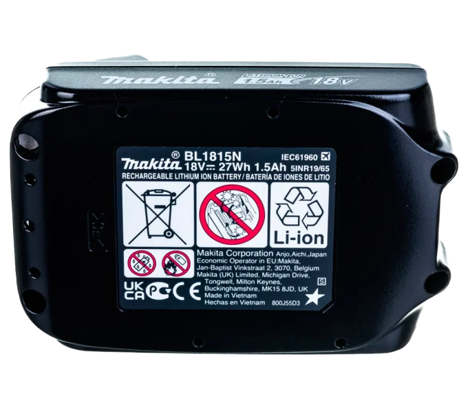 Acumulator MAKITA BL1815N Slider 18V 1.5Ah-3