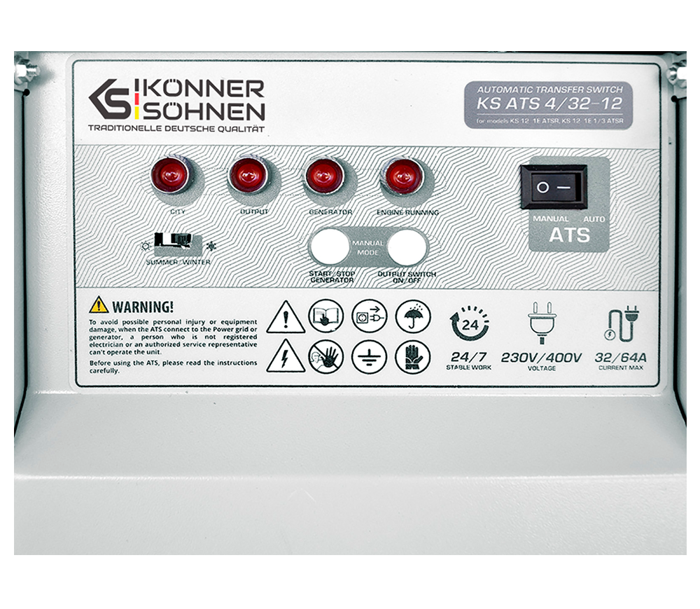 Panou automatizare generator Könner&Söhnen KS ATS 4/32-12 photo 0