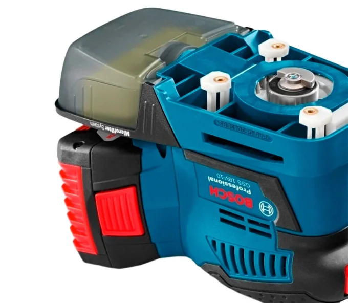 Mașină de șlefuit cu vibrații fără fir (fără bat) BOSCH GSS 18V-10 115x140mm 18V-5