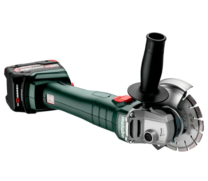 Polizor unghiular cu acumulator (fără baterii) METABO W 18 L 9-125 125mm 18V-4
