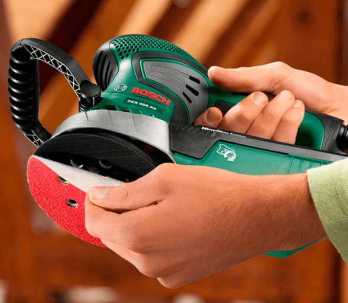 Mașină de șlefuit excentrică fără fir (fără bat) BOSCH ADVANCED ORBIT 125mm 18V-3