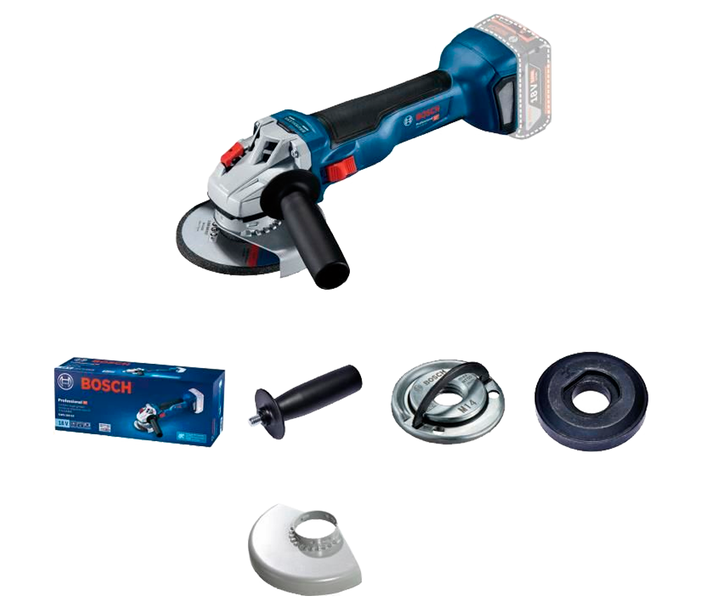 Polizor unghiular cu acumulator BOSCH 115mm 18V photo 2