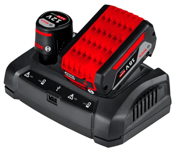 Зарядное устройство BOSCH GAX 18V-30 UNI 12 - 18В 3A-4