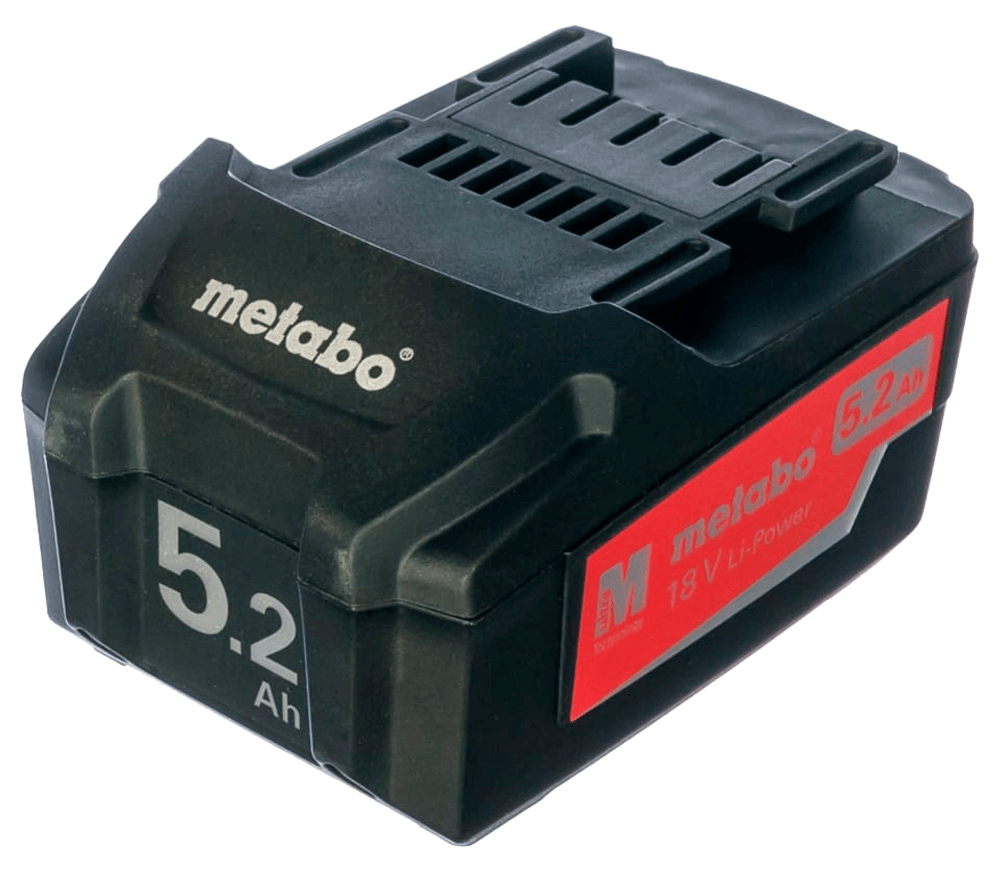 Аккумулятор METABO Li-Power 625592000 Слайдер 18В 5.2Ач photo
