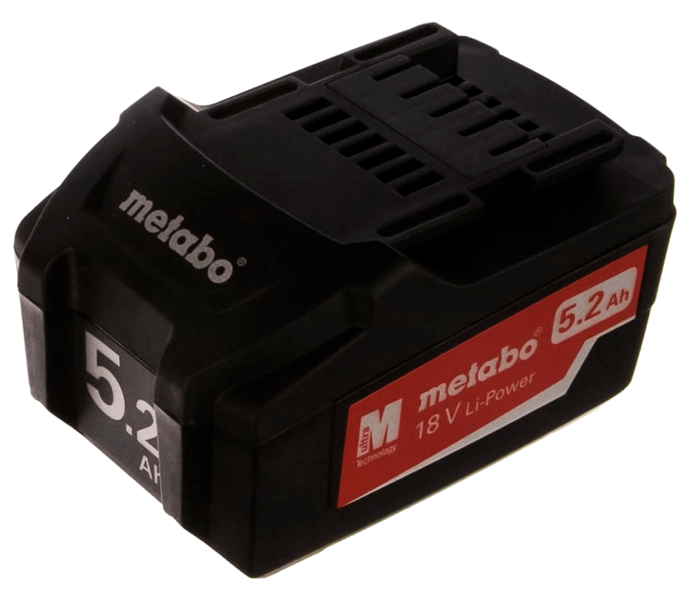 Аккумулятор METABO Li-Power 625592000 Слайдер 18В 5.2Ач photo 2