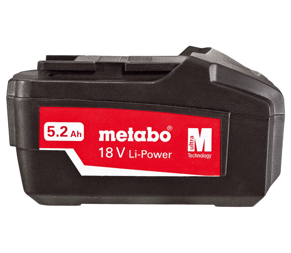 Аккумулятор METABO Li-Power 625592000 Слайдер 18В 5.2Ач photo 3