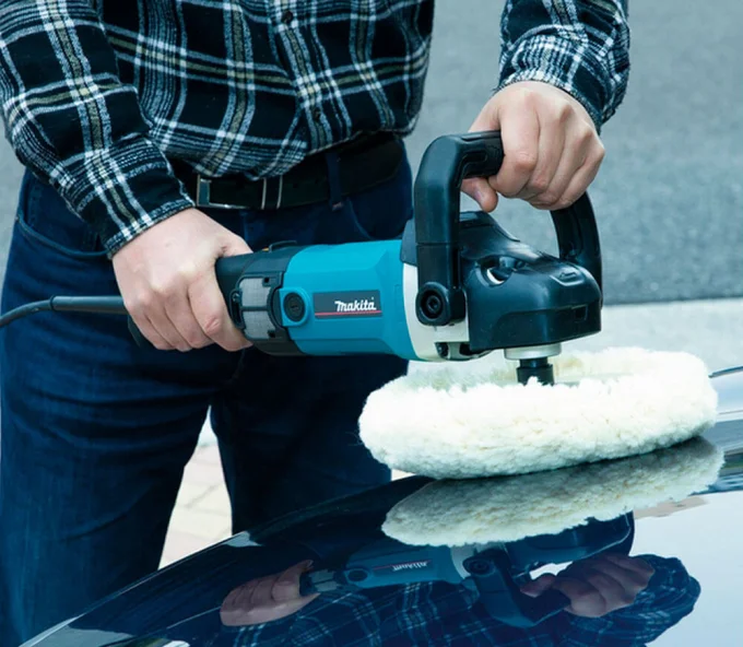 Mașină de polișat MAKITA 9237CB 1200w 180mm-15