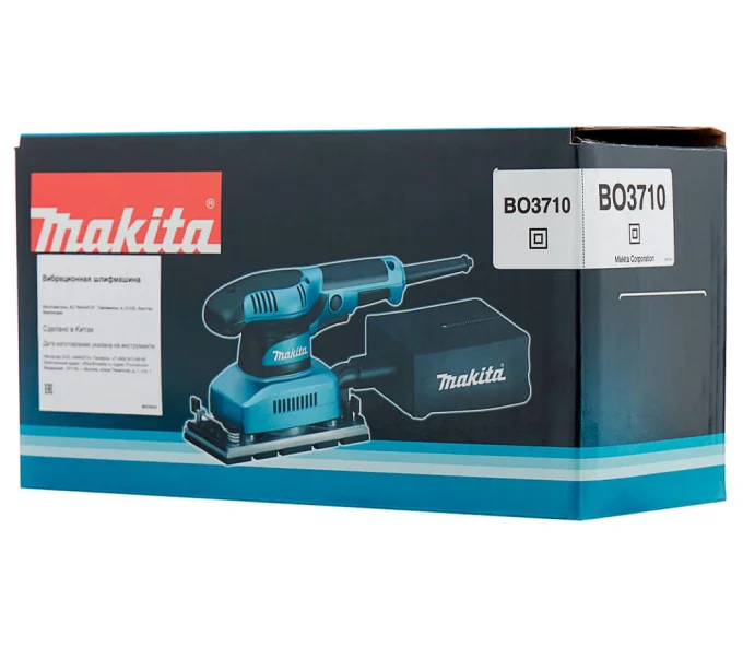 Шлифмашина вибрационная MAKITA BO3710 190вт-14
