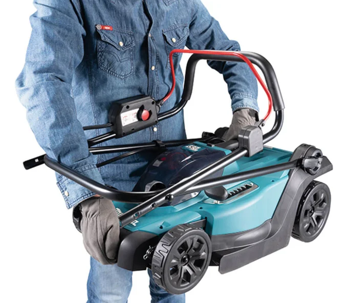Mașină de tuns gazonul cu acumulator MAKITA DLM330SM 330mm 18V 4Ah-8