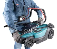 Mașină de tuns gazonul cu acumulator MAKITA DLM330SM 330mm 18V 4Ah-8