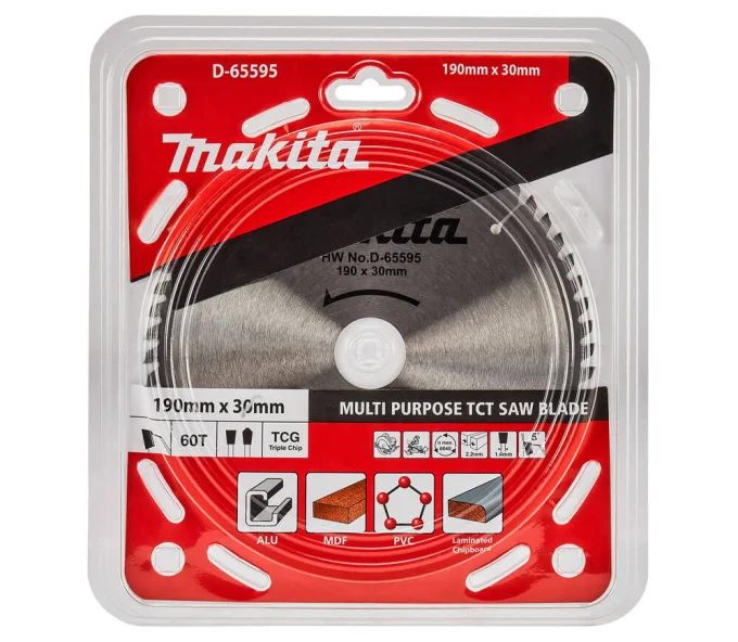 Пильный диск MAKITA D-65595 190мм 60T-3
