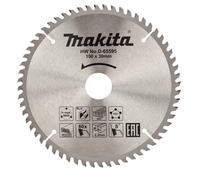 Пильный диск MAKITA D-65595 190мм 60T-1