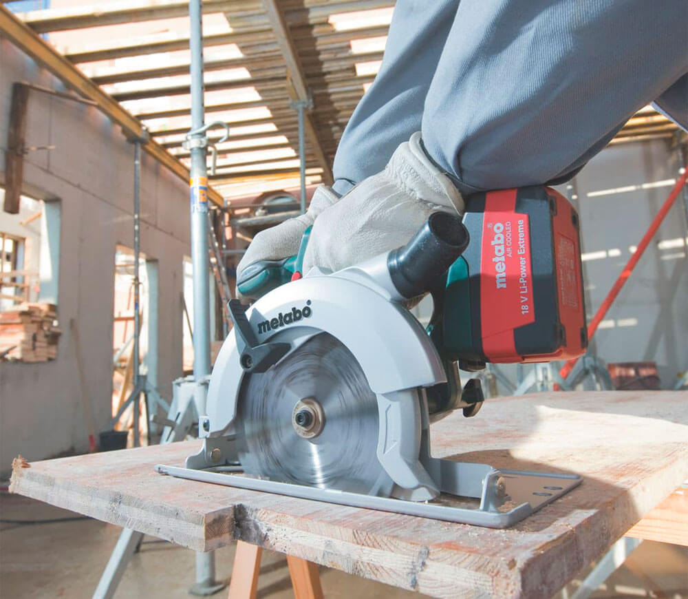 Fierăstrău circular cu acumulator (fără baterii) METABO KSA 18 LTX 165mm 18V photo 7