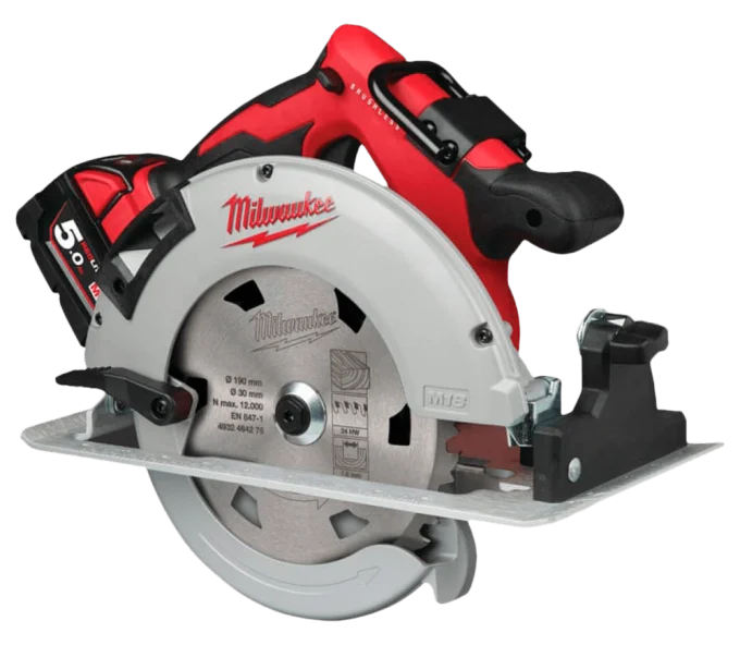 Дисковая пила аккумуляторная MILWAUKEE M18 BLCS66-502X 190мм 18В 5Ач-1