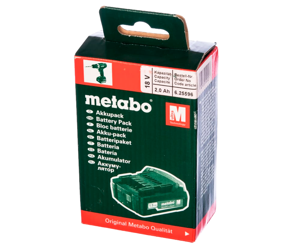 thumbnail image 2 of Metabo Akumulator LiHD 18V - 8,0 Ah (625369000 2 of 11