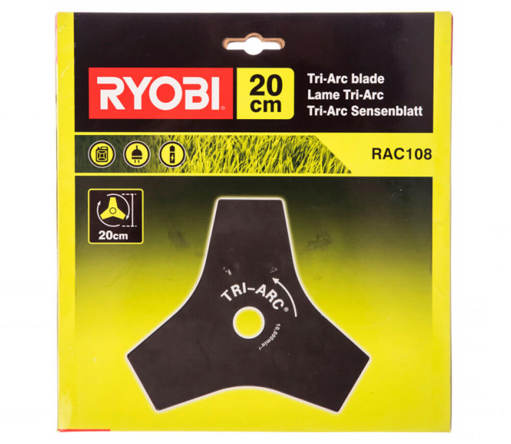 Нож для триммера RYOBI RAC108 200мм photo 0