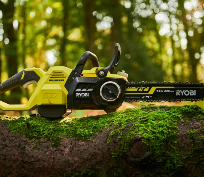 Fierăstrău cu lanț cu acumulator RYOBI RY36CSX35A-150 350mm 18V 5Ah-8