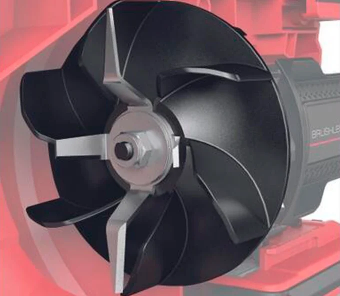 Suflantă cu acumulator (fără baterii) EINHELL VENTURRO 18/210 3000l/min 18V-7