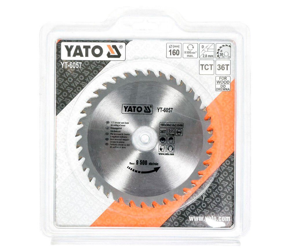 Disc pentru fierastrau electric YATO YT6057 160mm 36T photo 0