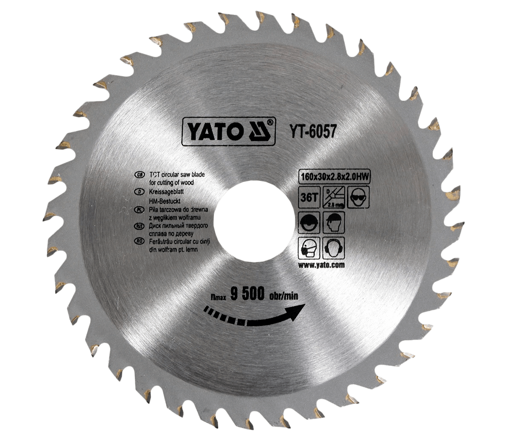 Disc pentru fierastrau electric YATO YT6057 160mm 36T photo