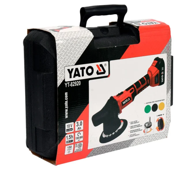 Mașină de polișat fără fir YATO YT82920 150mm 18V 3Ah-5