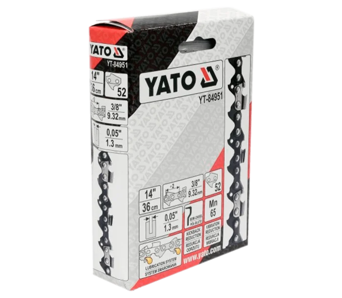 Цепь для пилы YATO YT-84951 36см 52звен шаг3/8"-1