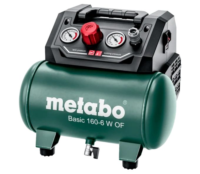 Безмасляный компрессор METABO 601501000 65л/мин 6л-1