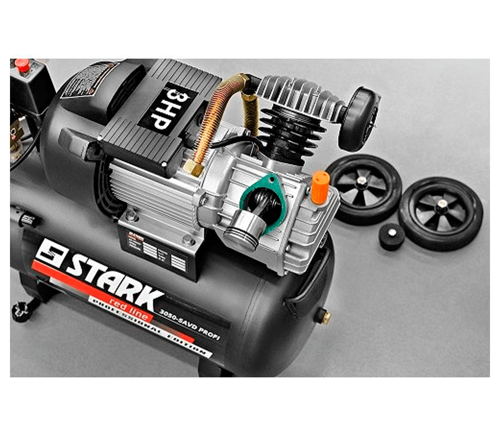 Compresor STARK 3050-SAVD 356l/min 50L photo 3