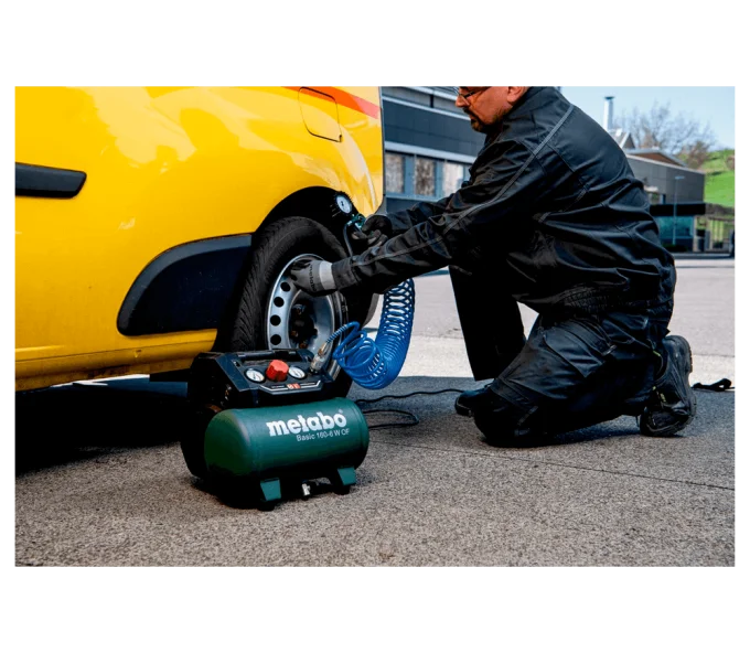 Безмасляный компрессор METABO 601501000 65л/мин 6л-5
