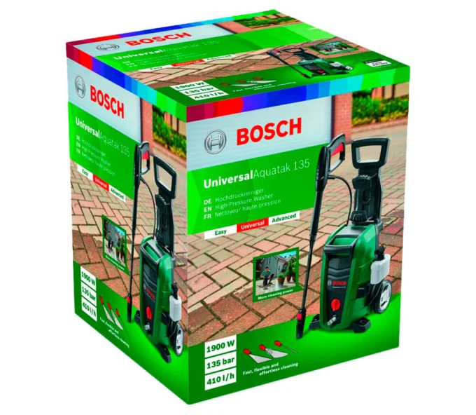 Мойка высокого давления BOSCH UniversalAquatak 135 1900вт 135бар 450л/ч-9