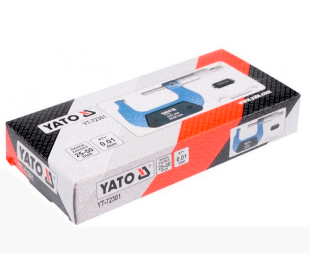 Micrometru YATO YT72301 25-50mm oțel photo 2
