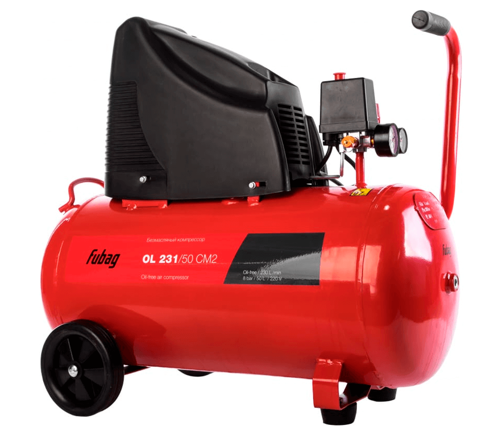 Compresor fără ulei FUBAG OL231/50CM2 230l/min 50L photo 3